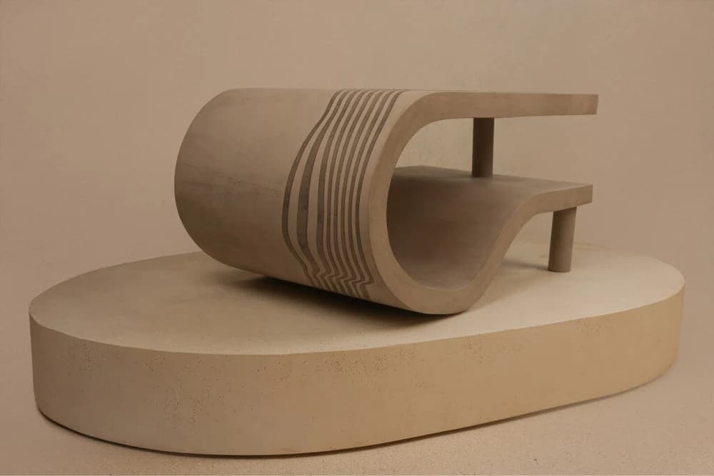 The Art of Concrete: How Sculptural Furniture Redefines Modern Living Spaces