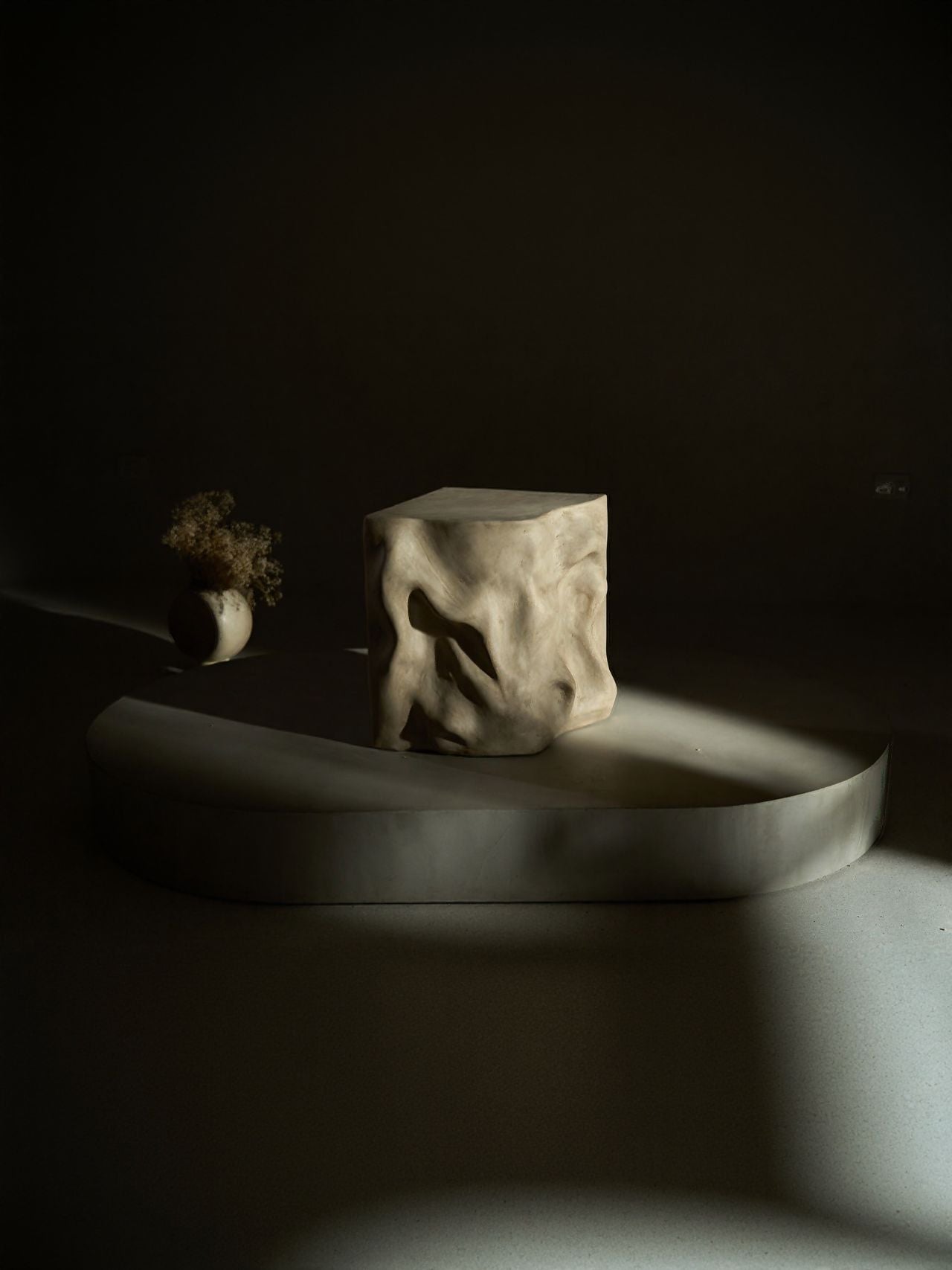 Drapes Side Table (Square)